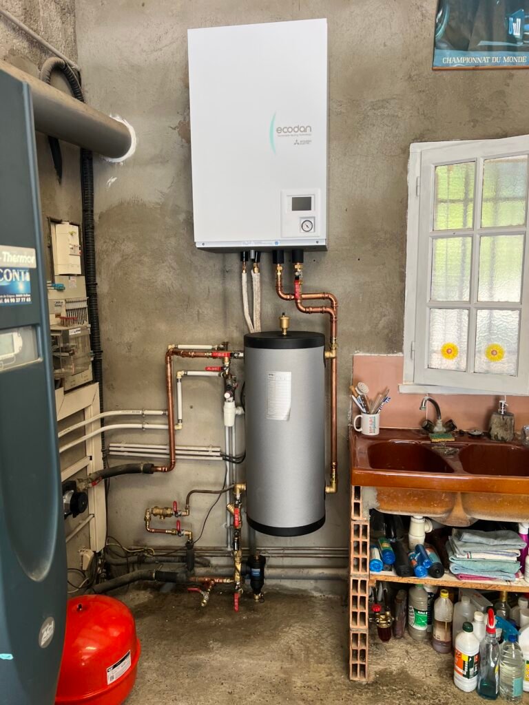 Pompe à chaleur mitsubishi ecodan Aureille 5